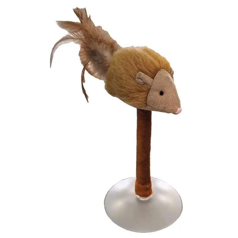 Spot - Squeakeeez Mouse Cat Toy on Suction Cup