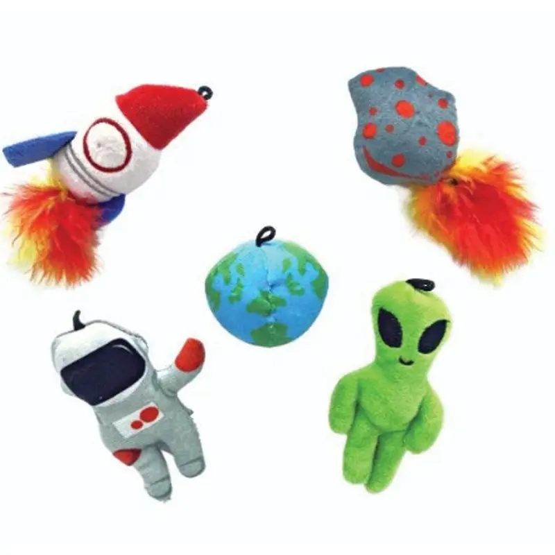 Fabcat - Outer Space Assort. Cat Toy