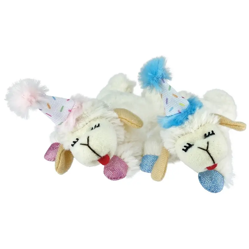Multipet - Catnip Birthday Lamb Chop Toy