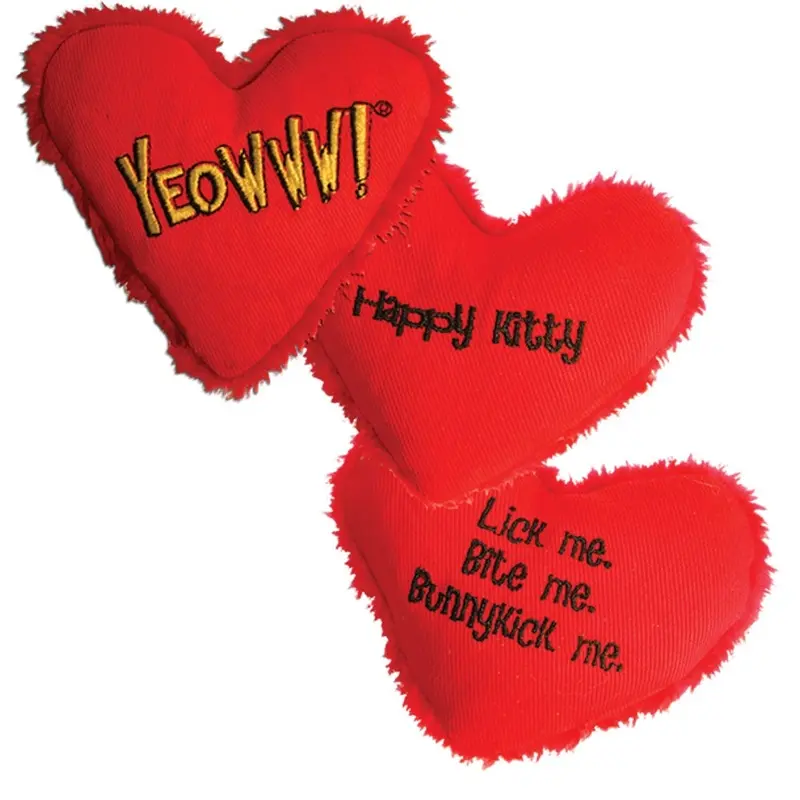 Yeowww! - Happy Kitty Heart Cat Toy