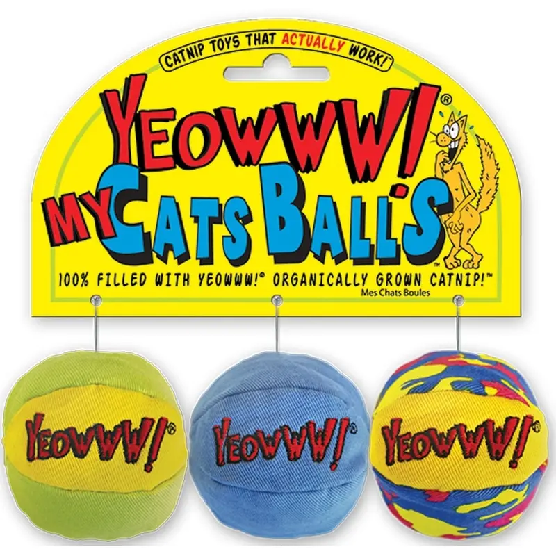 Yeowww! - My Cat Balls 3-Pack