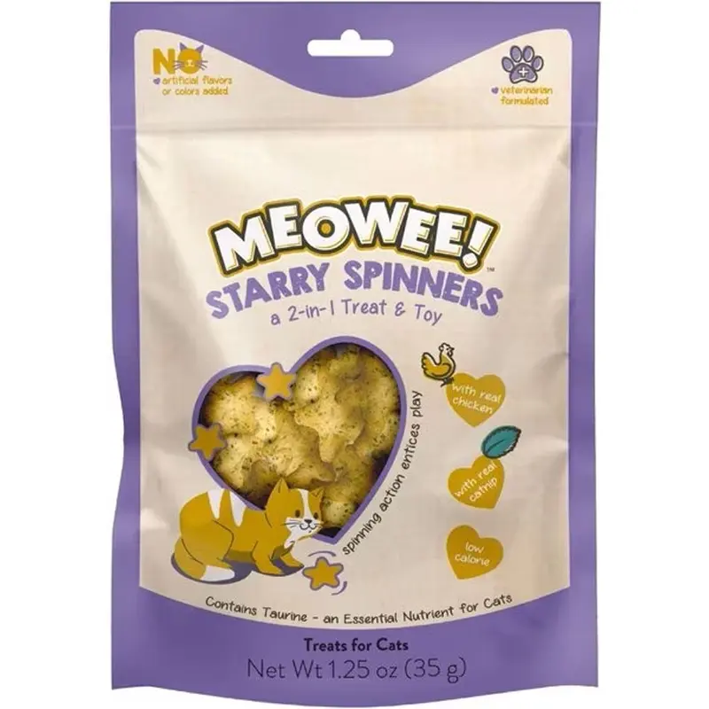 Meowee - Starry Spinners Chicken Cat Treat 1.25oz