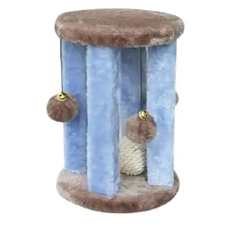Penn Plax - Kitten Activity Center w/ Sisal Ball & Hanging Toys