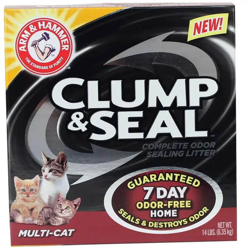 Arm & Hammer Clump and Seal Multi-Cat Litter - 14 lb.