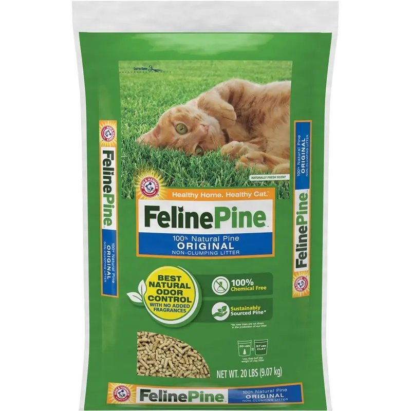Feline Pine Natural Pine Cat Litter  - 20 lb.
