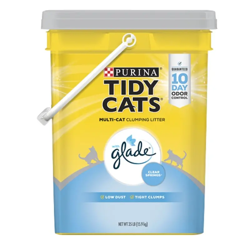 Tidy Cat Scoopable Cat Litter w/Glade - 35 lb.