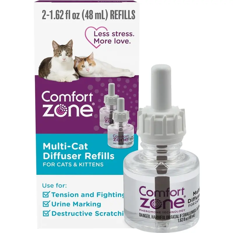 Comfort Zone - Diffuser Refill - Multi Cat - 2 pack