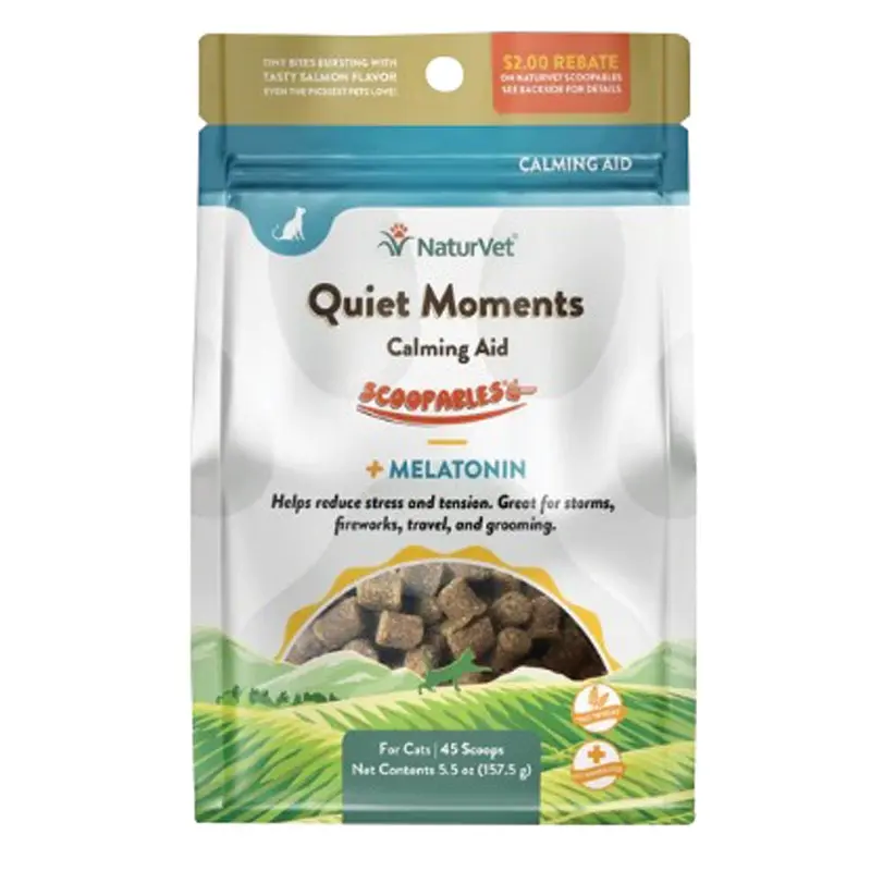 NaturVet Cat Scoopable - Quiet Moments - 5.5oz