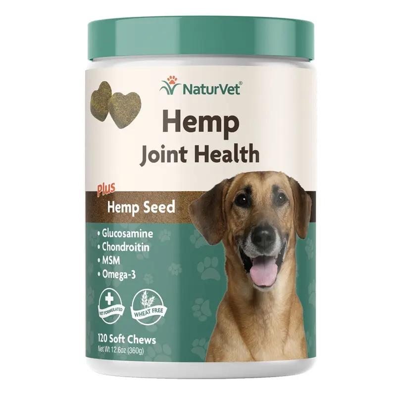 Naturvet - Hemp Joint Health - Dog - Soft Chews - 120 Ct