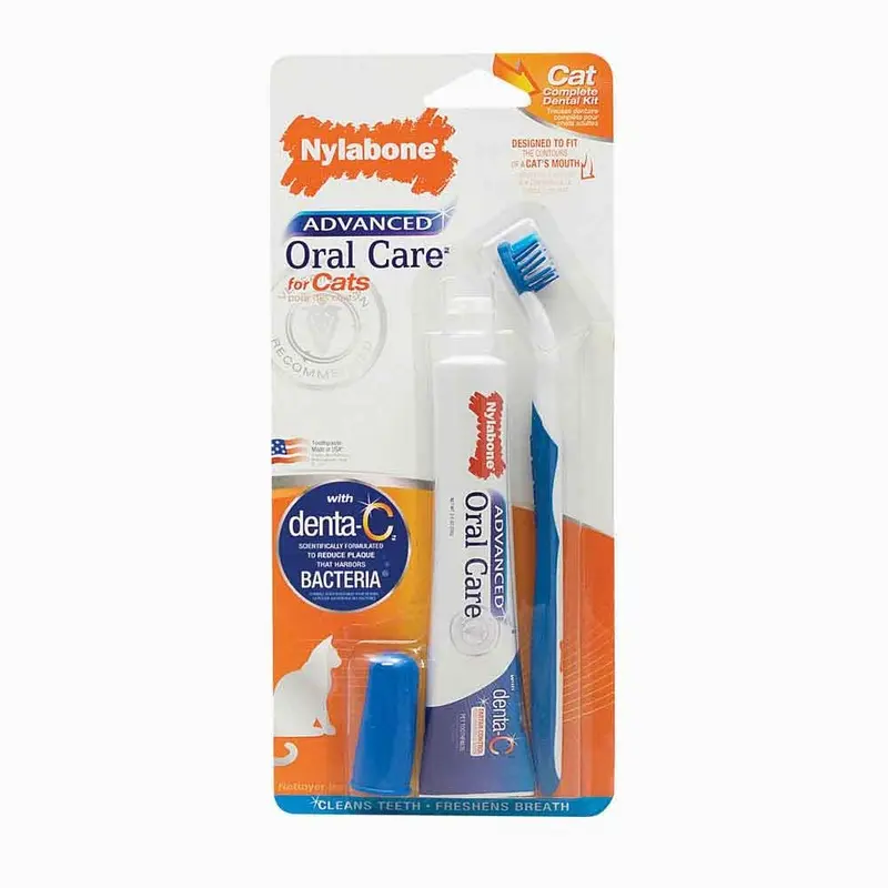 Nylabone - Advanced Oral Care Cat Dental Kit