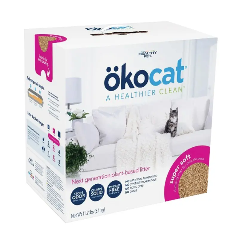 OKOCAT - SUPER SOFT CLUMPING CAT LITTER 10.6LB