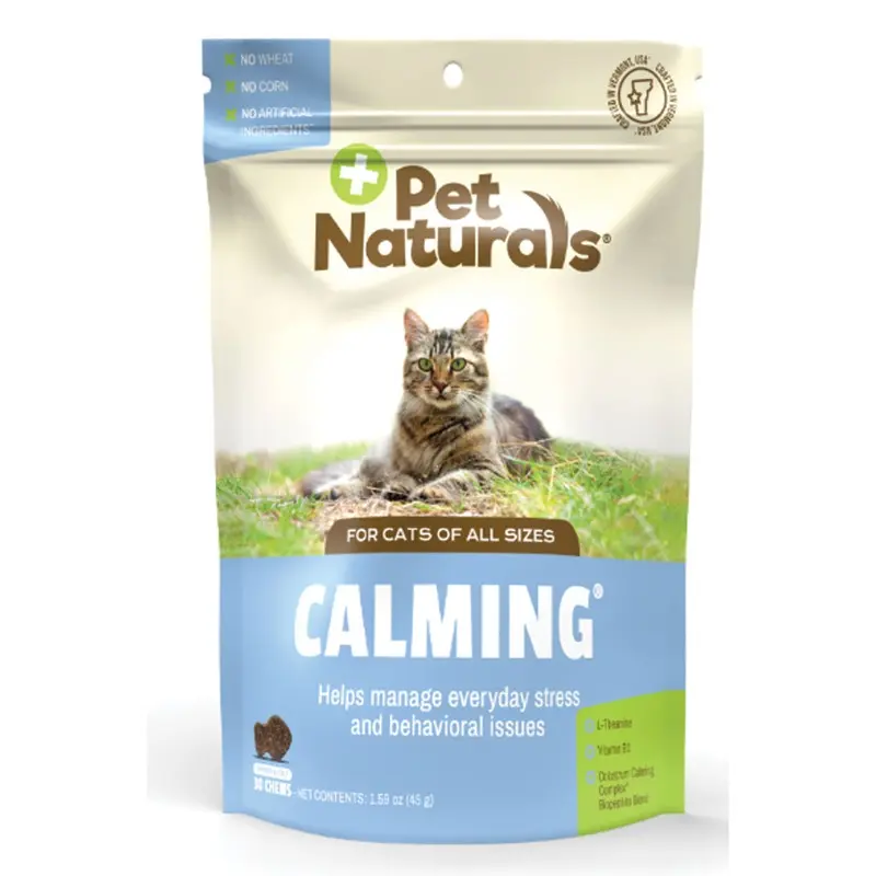 Pet Naturals Calming Cat Chews - Chicken Liver - 30ct