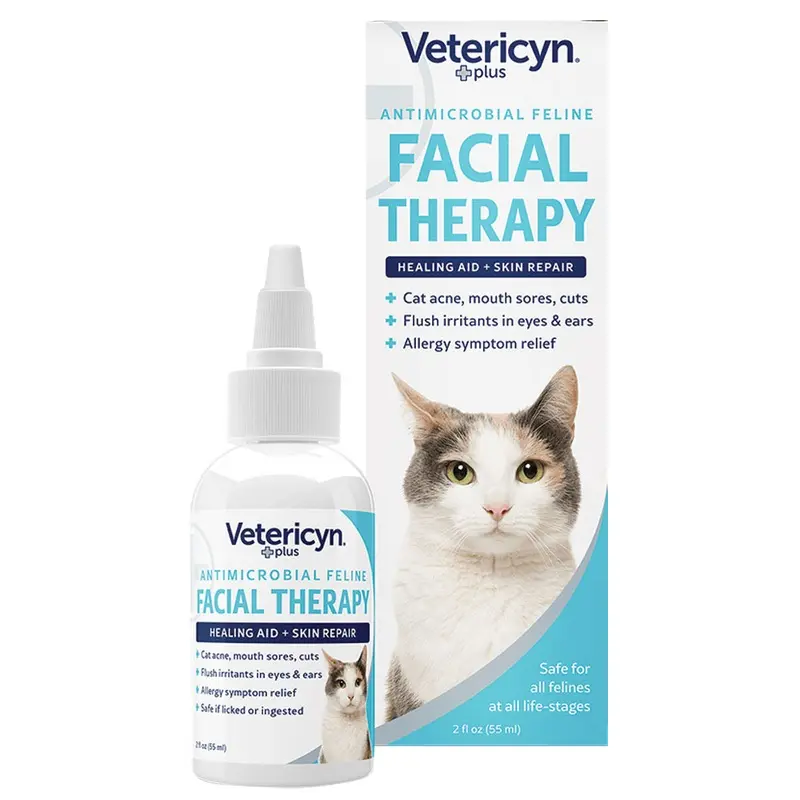 Vetericyn Antimicrobial Facial Therapy - Cat - 2 fl.oz.