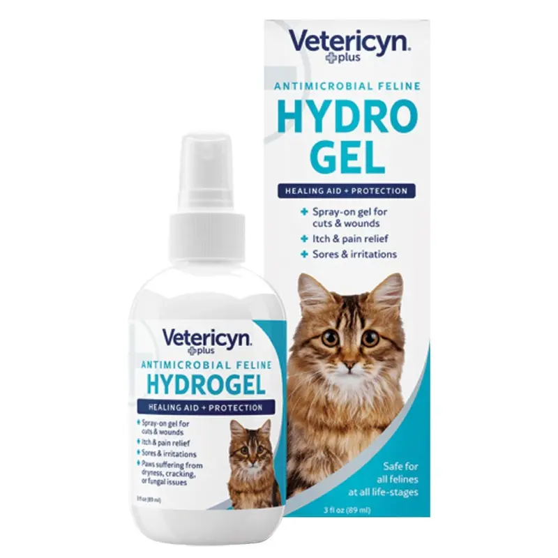 Vetericyn Plus Feline Wound & Skin Care - 3 oz