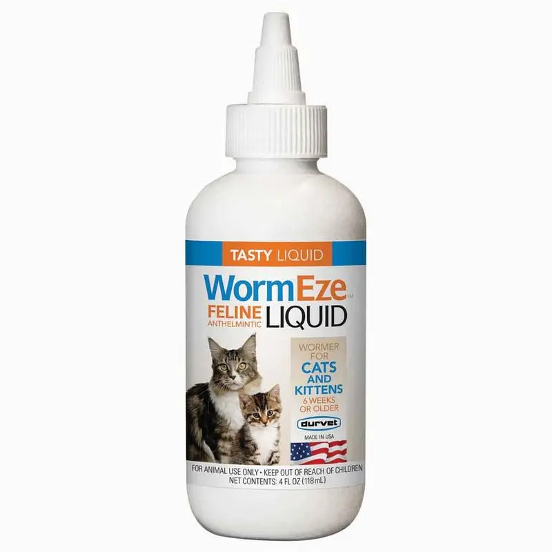 WormEze Feline Liquid - Cats & Kittens - 4 oz.