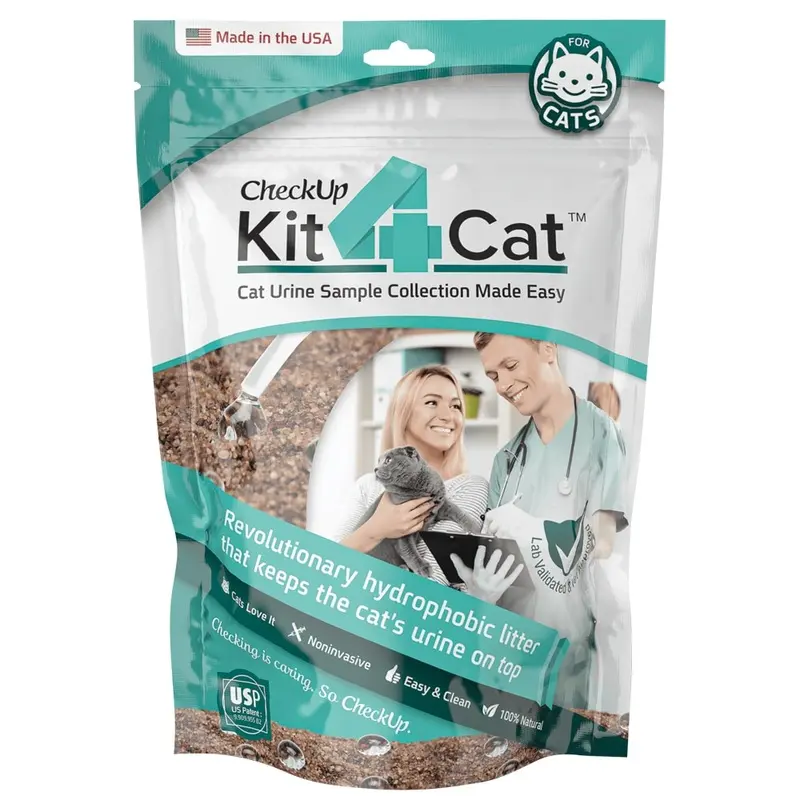 Checkup - Kit 4 Cats - Cat Urine Sample Collection