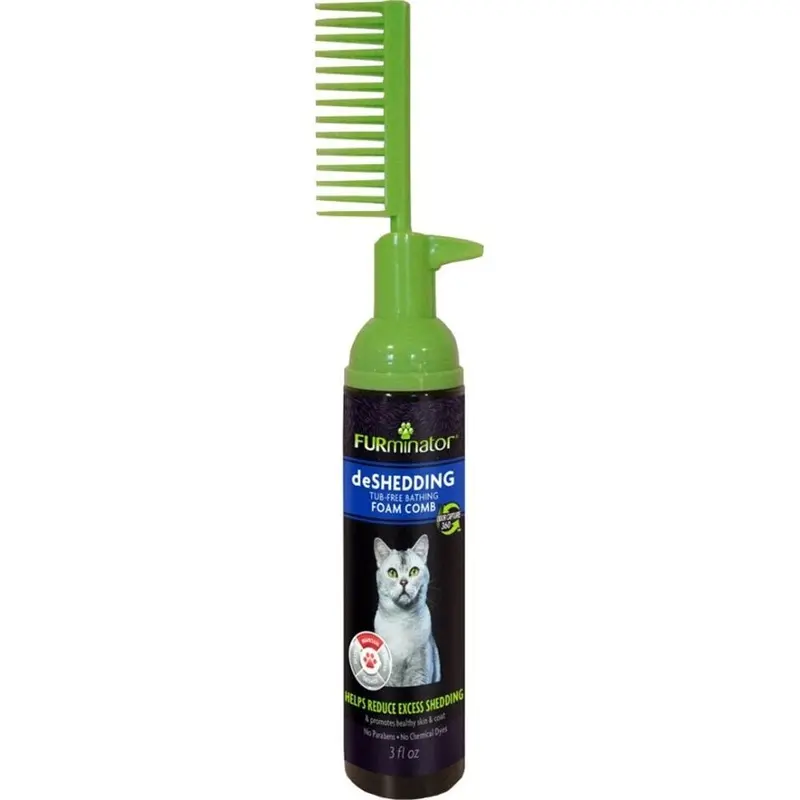 Furminator - Rinse-Free Cat Foam Comb