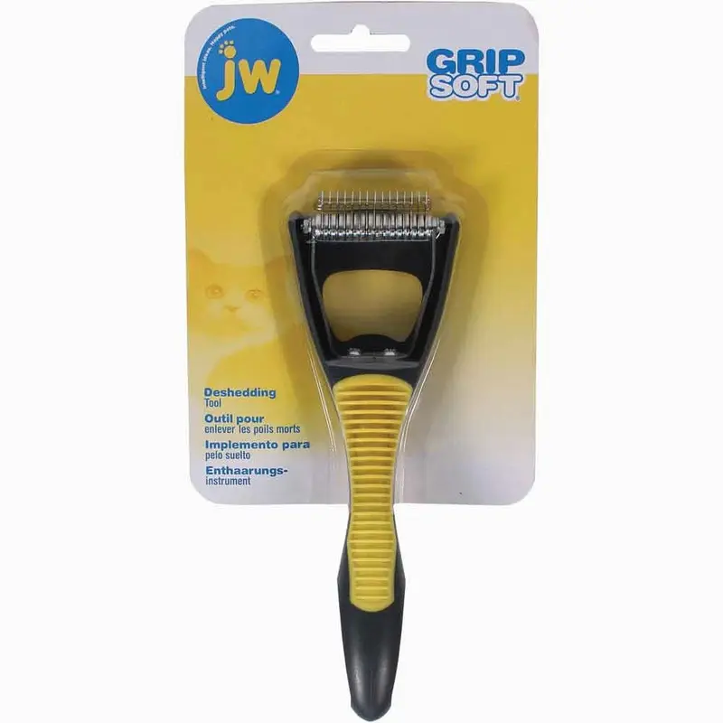 JW Pet - GripSoft Cat DeShedding Tool