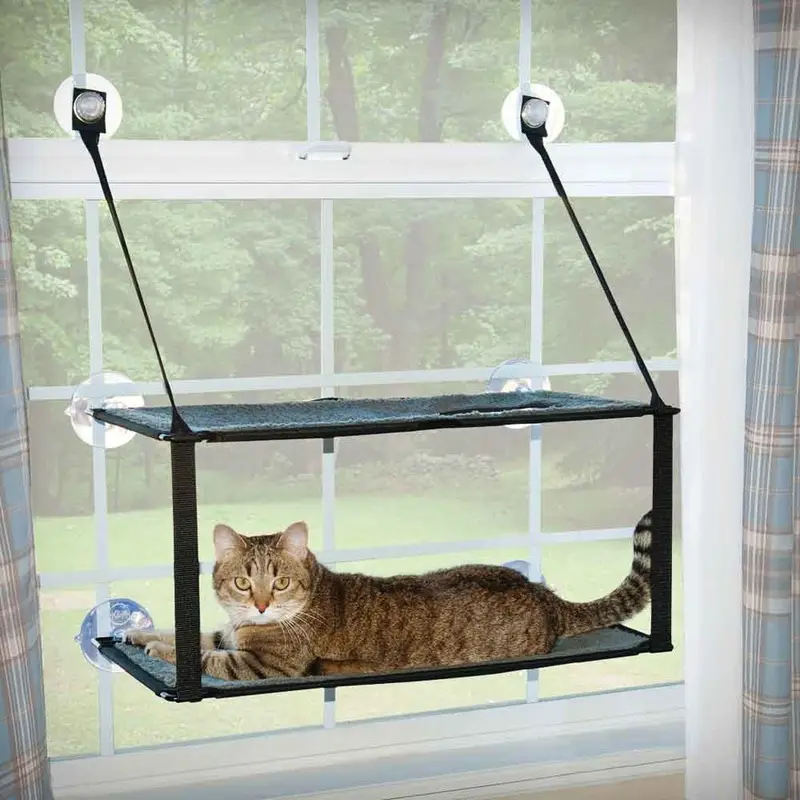 K&H - Kitty Sill Double Stack EZ Mount Gray