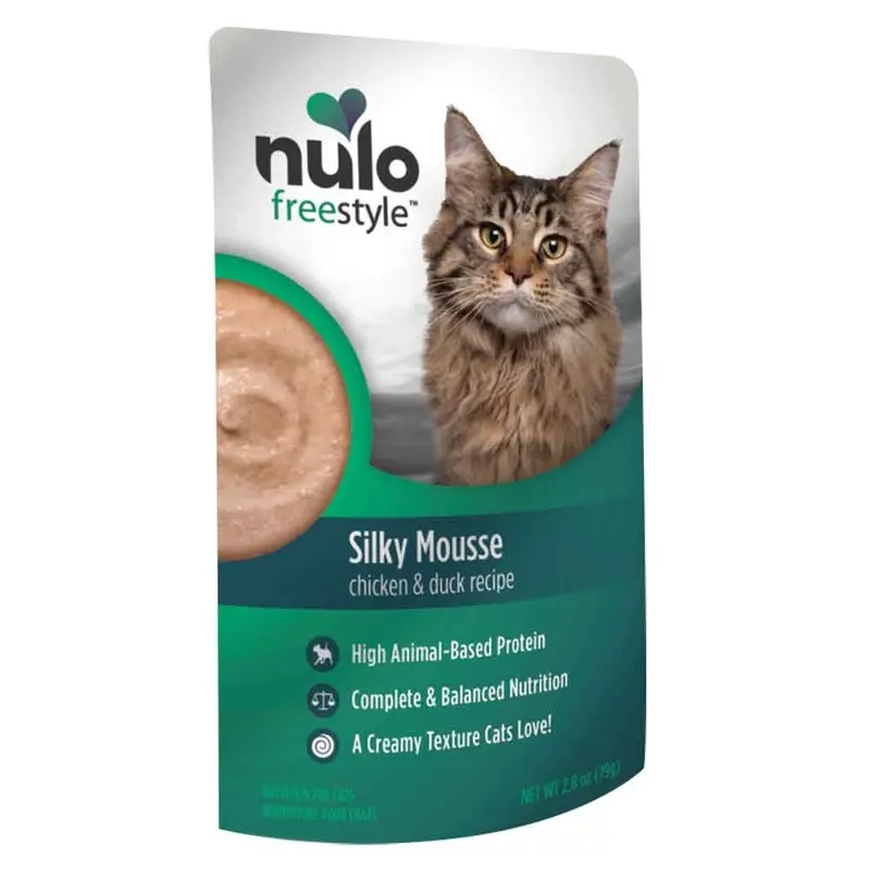 Nulo - Freestyle Silky Mousse Chicken & Duck Cat Pouch 2.8oz