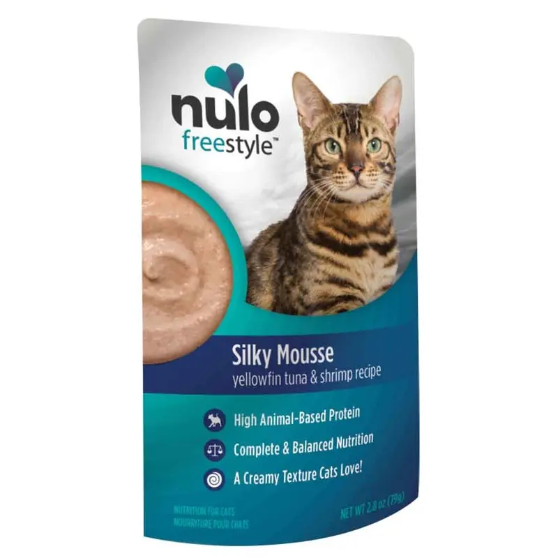 Nulo - Freestyle Silky Mousse Tuna & Shrimp Cat Pouch 2.8oz
