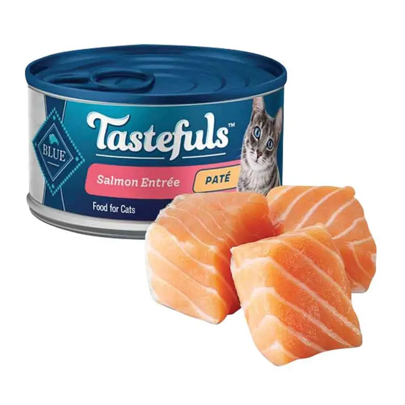 Tastefuls Indoor Salmon Pate Cat Food - 5.5 oz