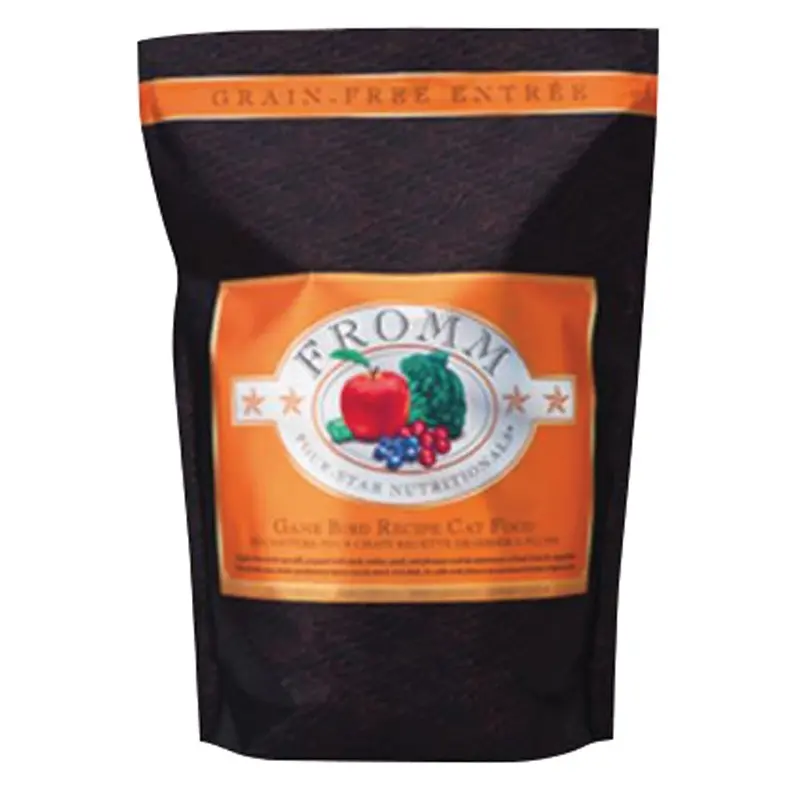 FROMM FOUR STAR CAT FOOD - GF GAME BIRD - 4 LB.