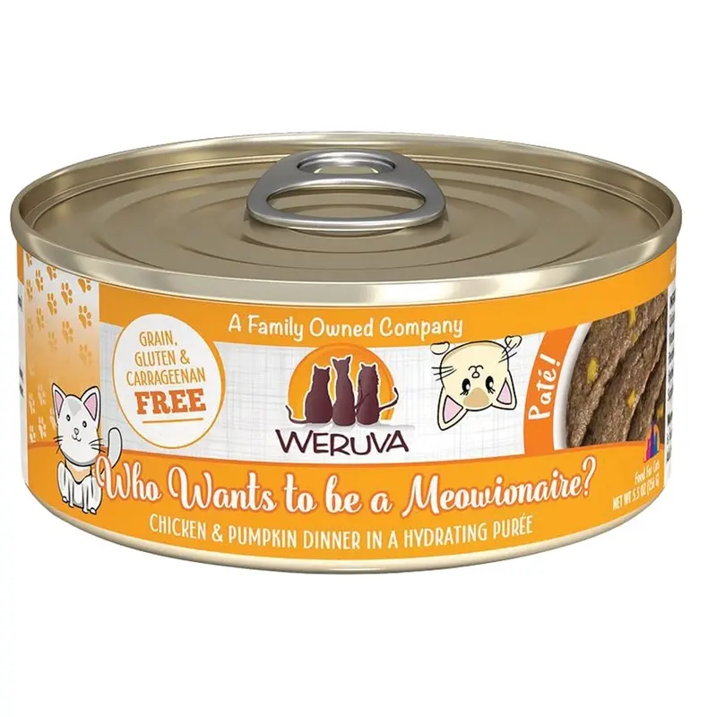 Weruva Cat Food -  Who Wants to be a Meowionaire - 5.5 oz