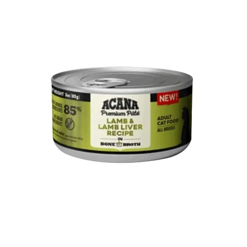 Acana Wet Cat Food - Lamb and Lamb Liver - 3 oz