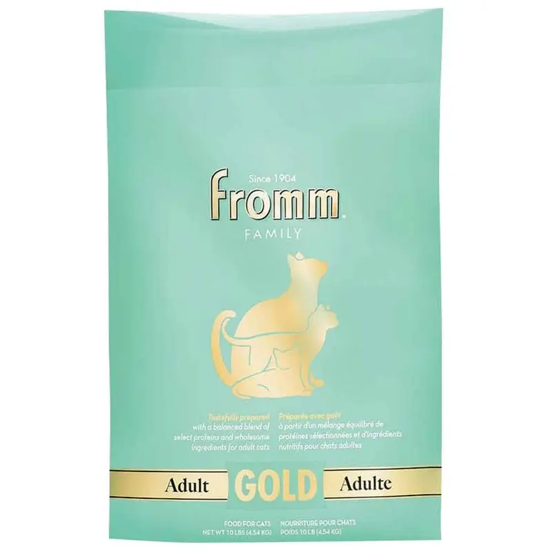 FROMM GOLD CAT FOOD - ADULT - 10 LB