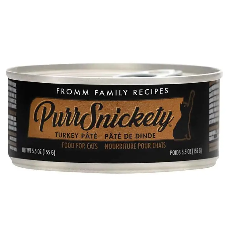 FROMM Purrsnickety Cat Food - Turkey Pate - 5.5 oz