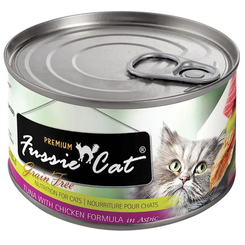 Fussie Cat Grain Free Tuna W/ Chicken - 5.5 oz