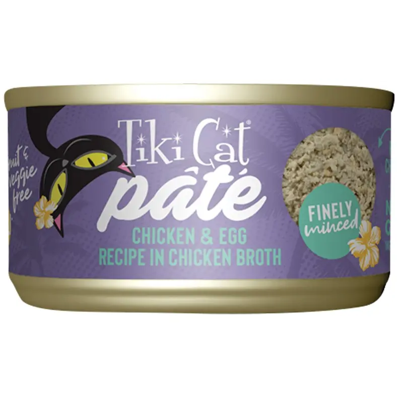 Tiki Cat Luau Pate - Chkn/Egg - 2.8 oz