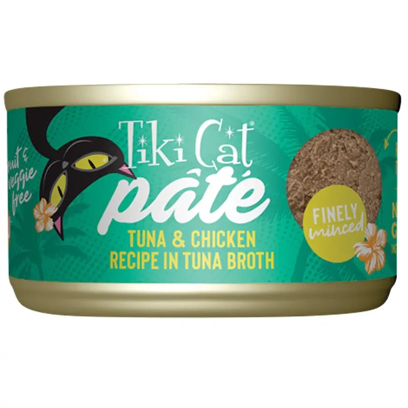 Tiki Cat Luau Pate - Tuna/Chkn - 2.8 oz