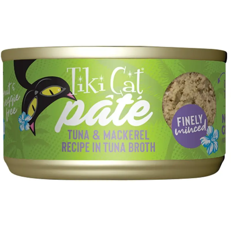 Tiki Cat Luau Pate - Tuna/Mkrl - 2.8 oz