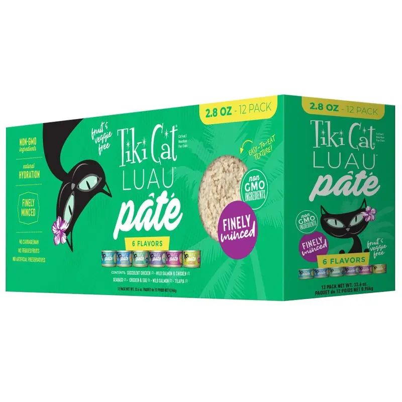 Tiki Cat Luau Pate - Variety - 12 pk