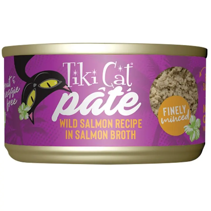 Tiki Cat Luau Pate - Wild Slmn - 2.8 oz