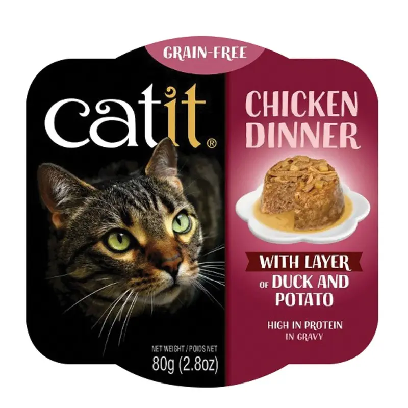 Catit - Chicken Dinner with Duck & Potato 2.8oz