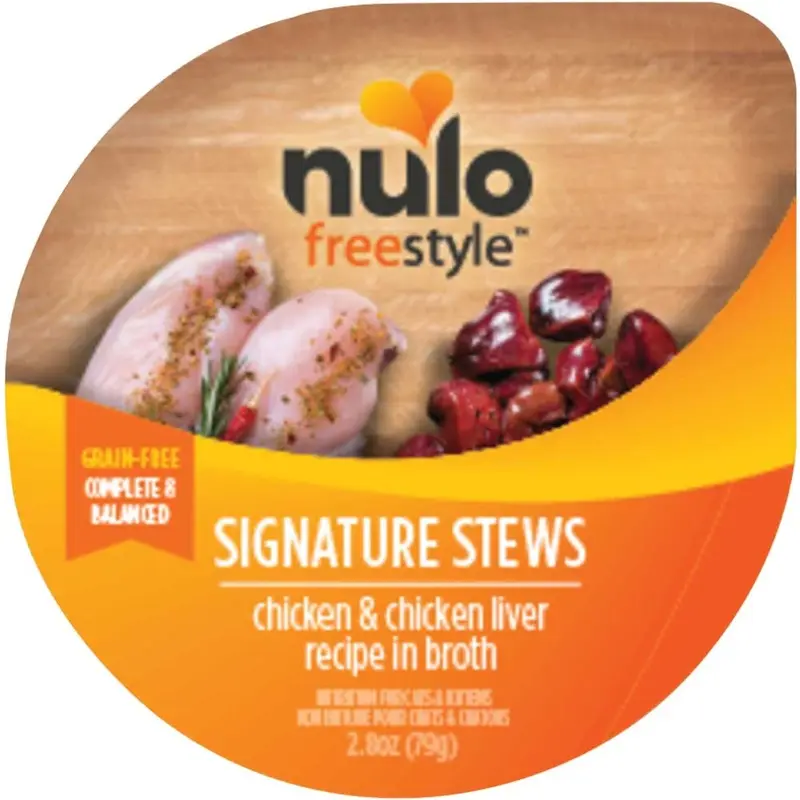 Nulo - Freestyle Signature Stew Chicken & Liver Cat Cups 2.8oz