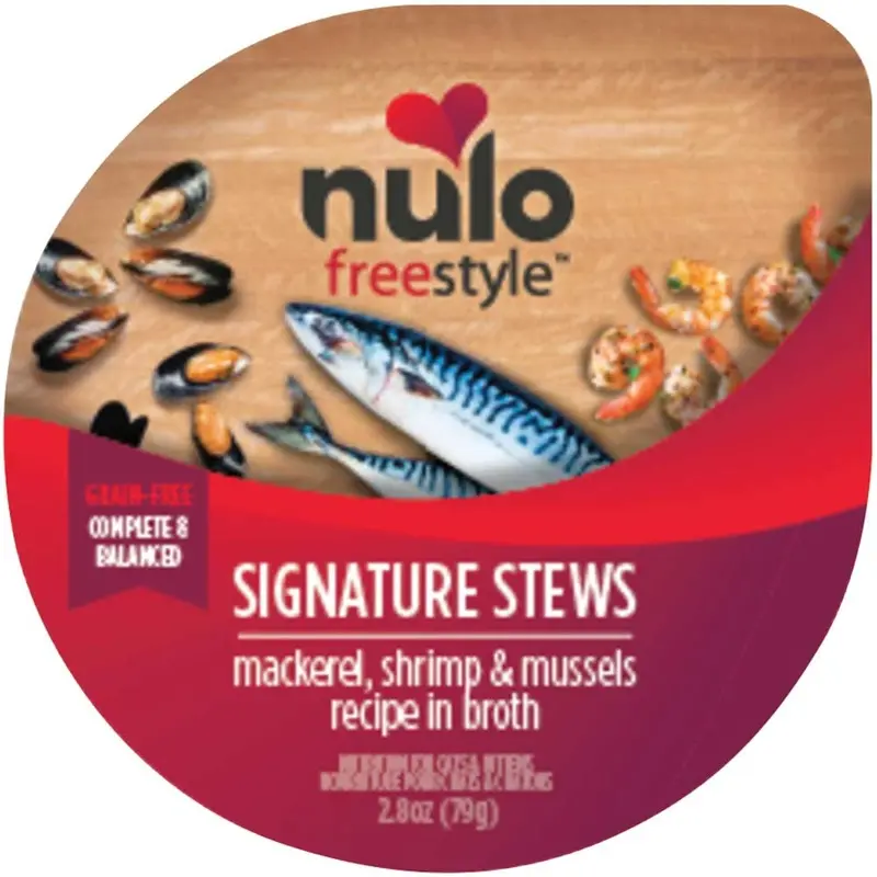 Nulo - Freestyle Signature Stew Mackerel & Shrimp Cat Cups 2.8oz