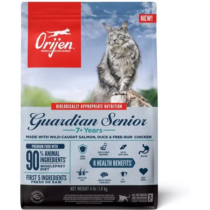 ORIJEN CAT FOOD - GUARDIAN SENIOR - 4LB