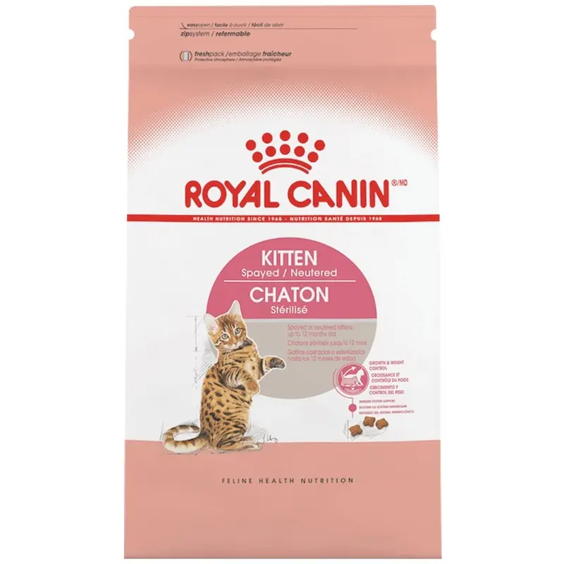 Royal Canin Cat Food - Kitten - Spayed/Neutered - 2.5 lb