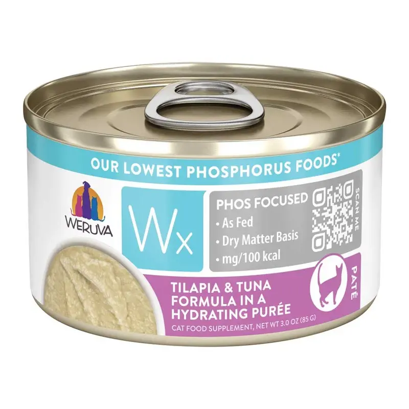 Weruva Wx - Tilapia/Tuna Puree - 3 oz