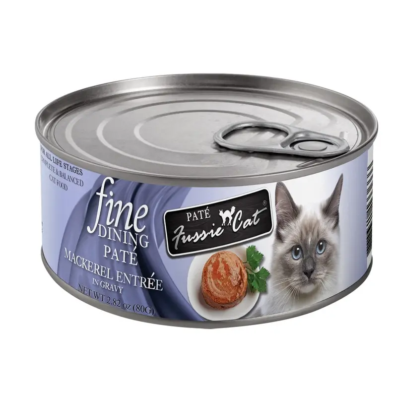 Fussie Cat - Fine Dining Pate - Mackerel - 2.82oz
