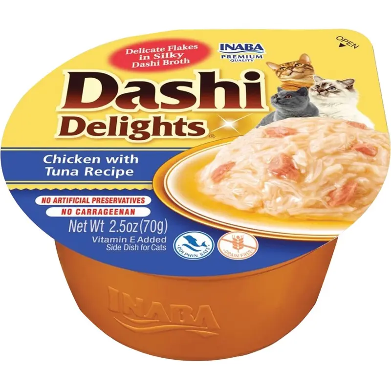 Inaba Dashi Delights - Chicken/Tuna - 2.5oz