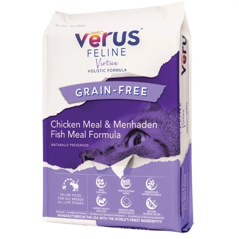 VERUS CAT FOOD - FELINE VIRTUE - CHICKEN - 4LB