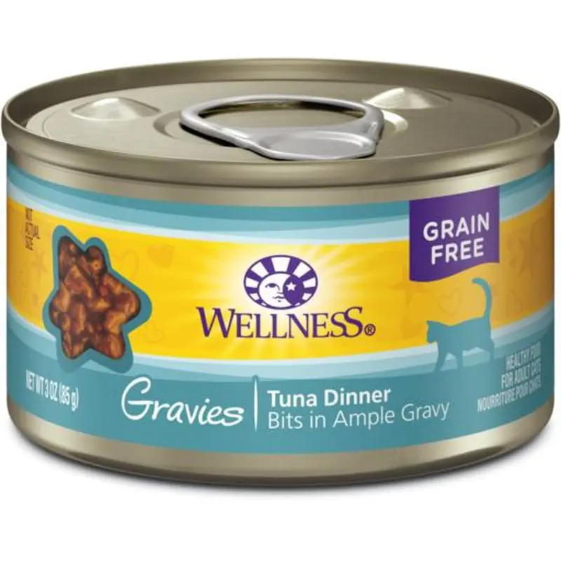 Wellness - Gravy Tuna Dinner Wet Cat Food 3oz.