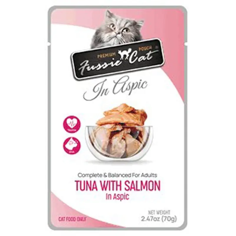 Fussie Cat - Premium Pouch - Tuna & Salmon - 2.47oz