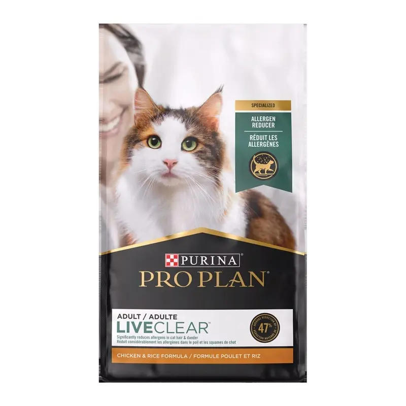 Pro Plan Cat Food - Live Clear - Chicken & Rice - 7lb