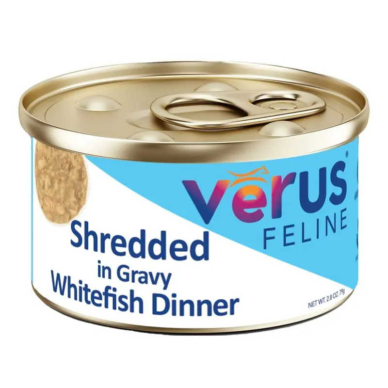 Verus - GF Shreds Cat Food - Whitefish Dinner 2.8oz